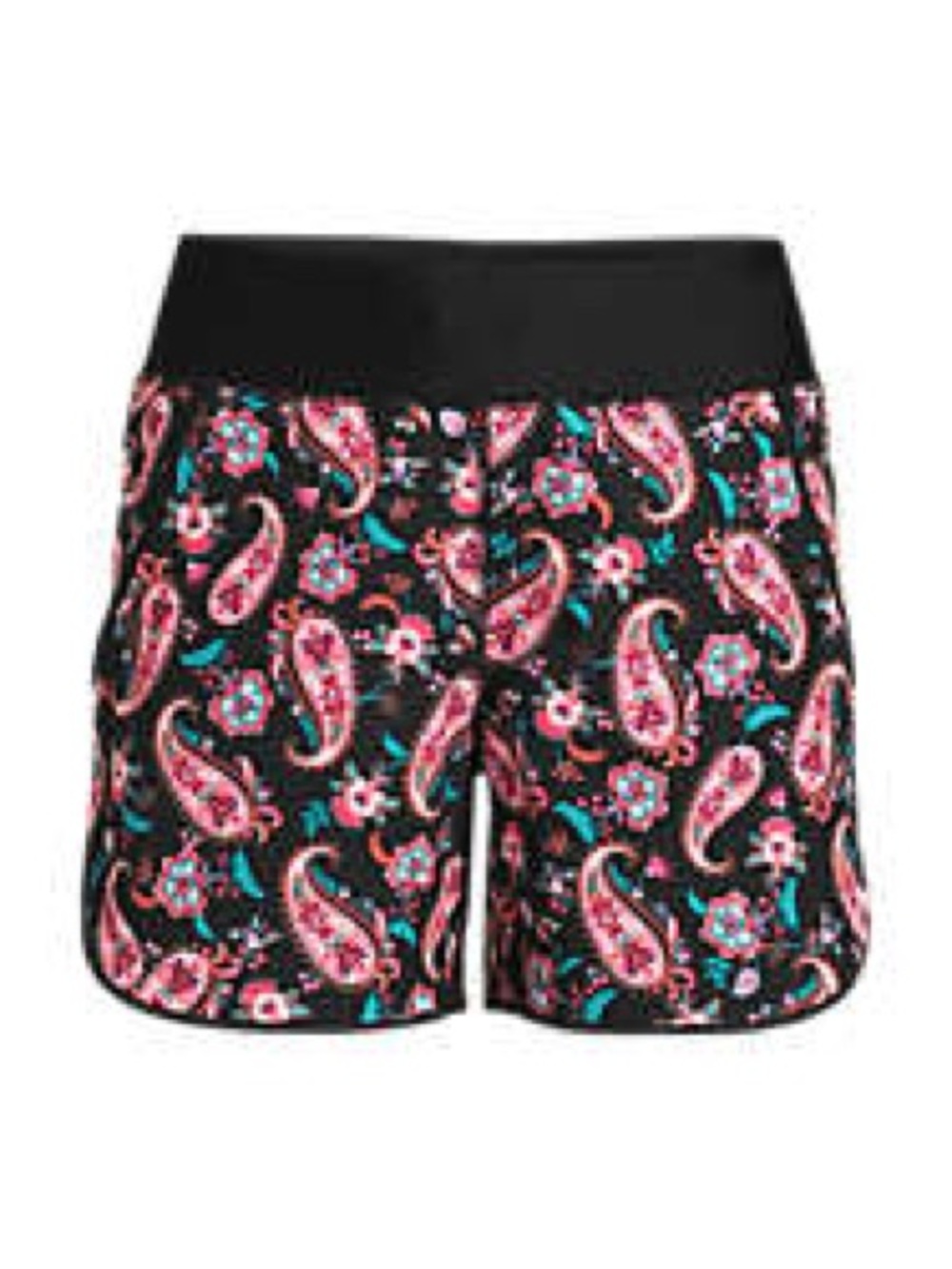 Women's Petite Sunshade UPF 50 5” Quick Dry Elastic Waist Swim Shorts with Panty